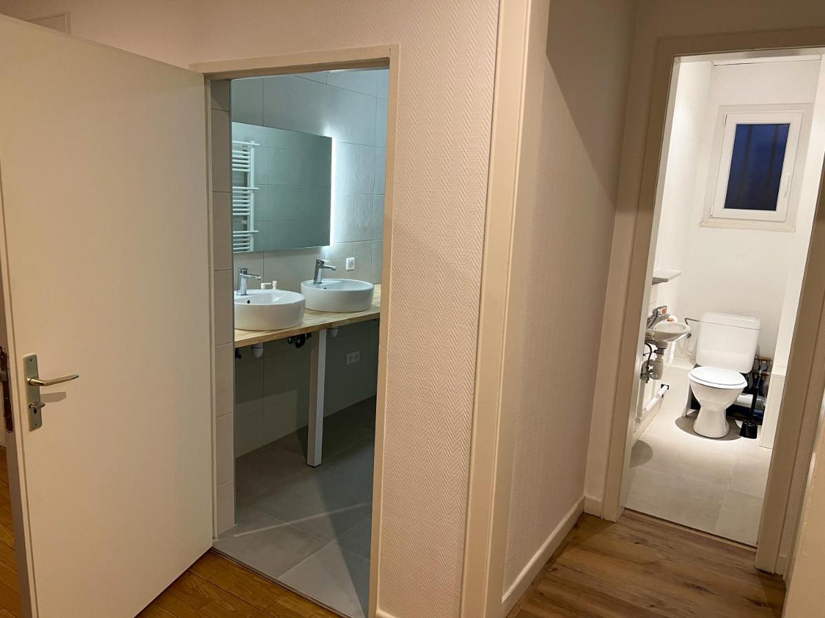 Chambres Privees -Private Room- Dans Un Spacieux Appartement - 100M2 Centre Proche Gare ミュルーズ エクステリア 写真