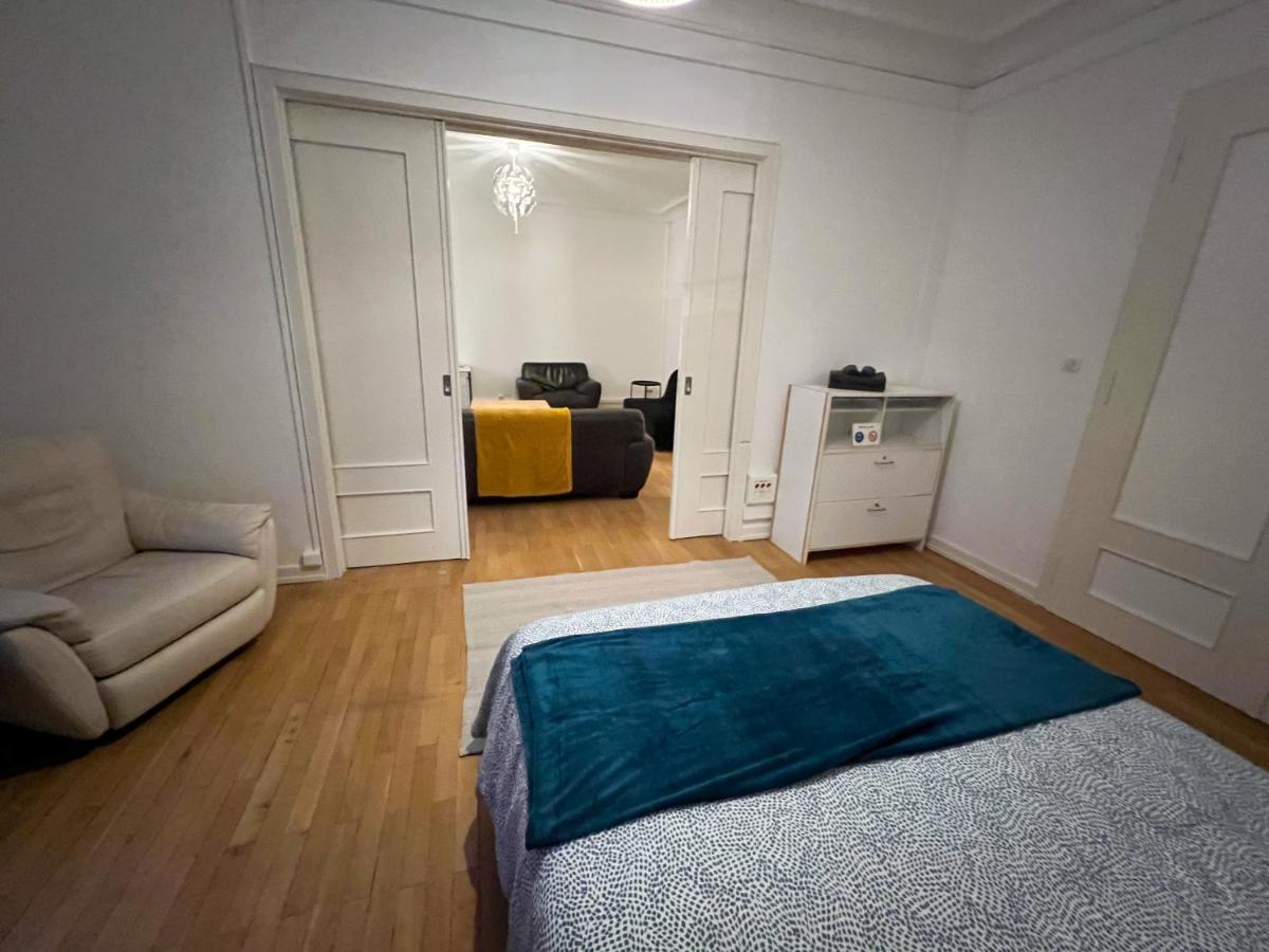 Chambres Privees -Private Room- Dans Un Spacieux Appartement - 100M2 Centre Proche Gare ミュルーズ エクステリア 写真